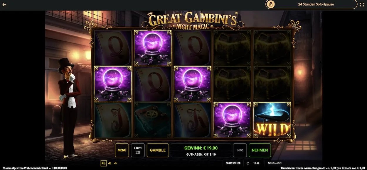 the-great-gambinis-night-magic-gewinn